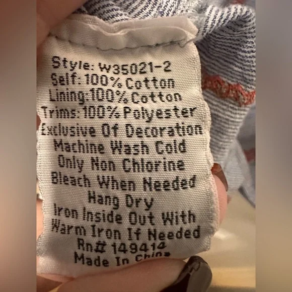 Johnny Was Bereginia Effortless Boho Tank Dress Size Large Embroidered - Picture 8 of 8